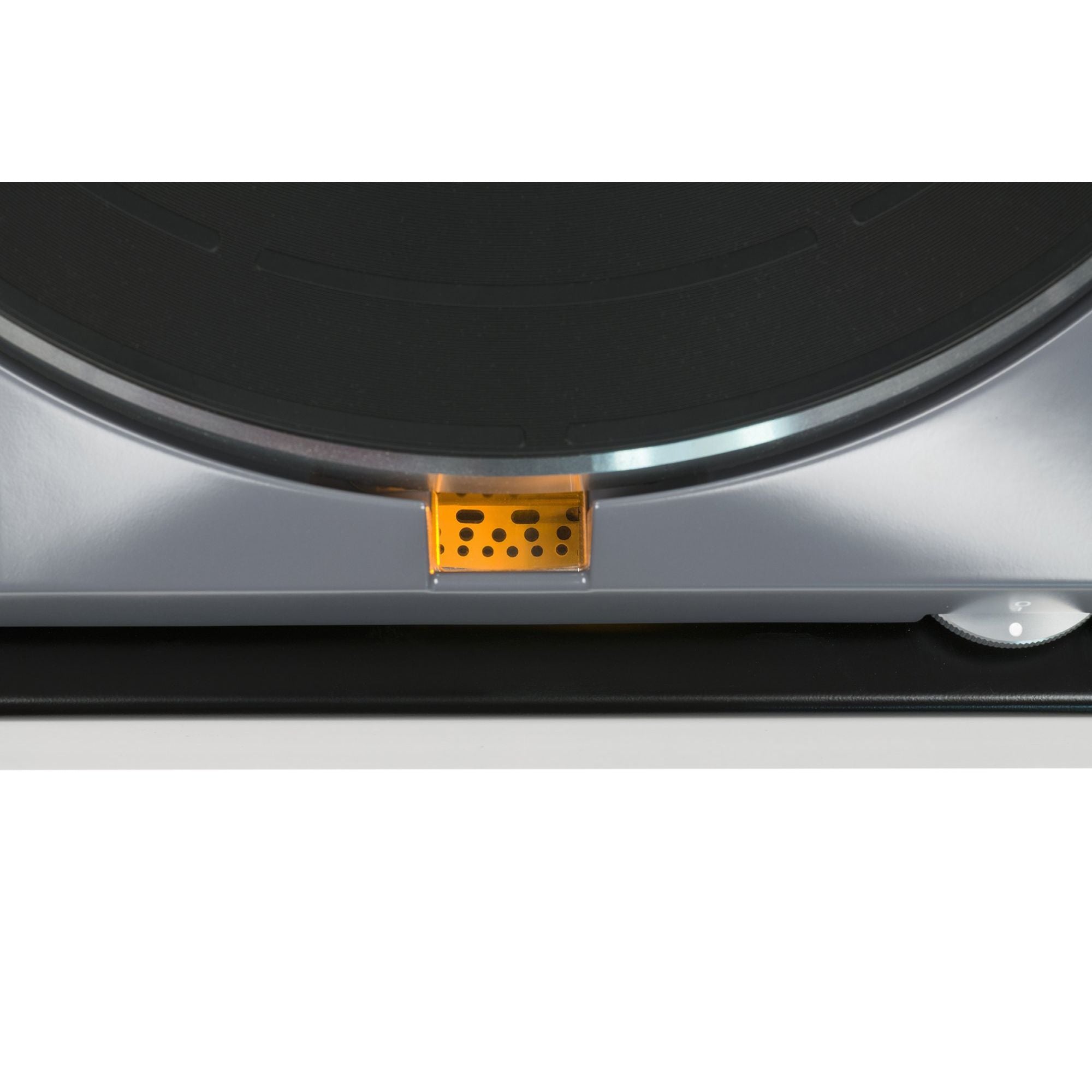 Thorens TD 124 DD turntable detail