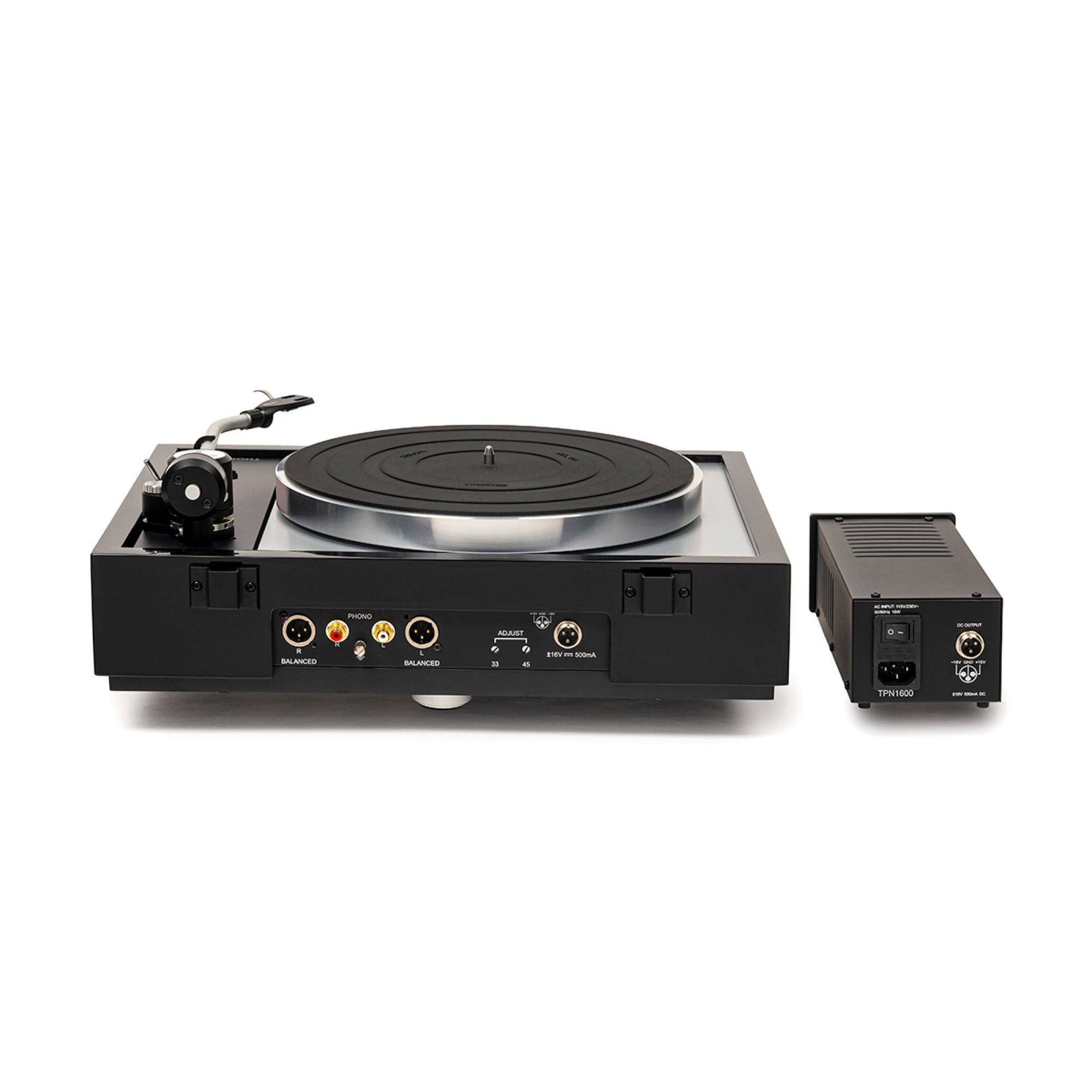 Thorens TD 1600, Gloss Black detail