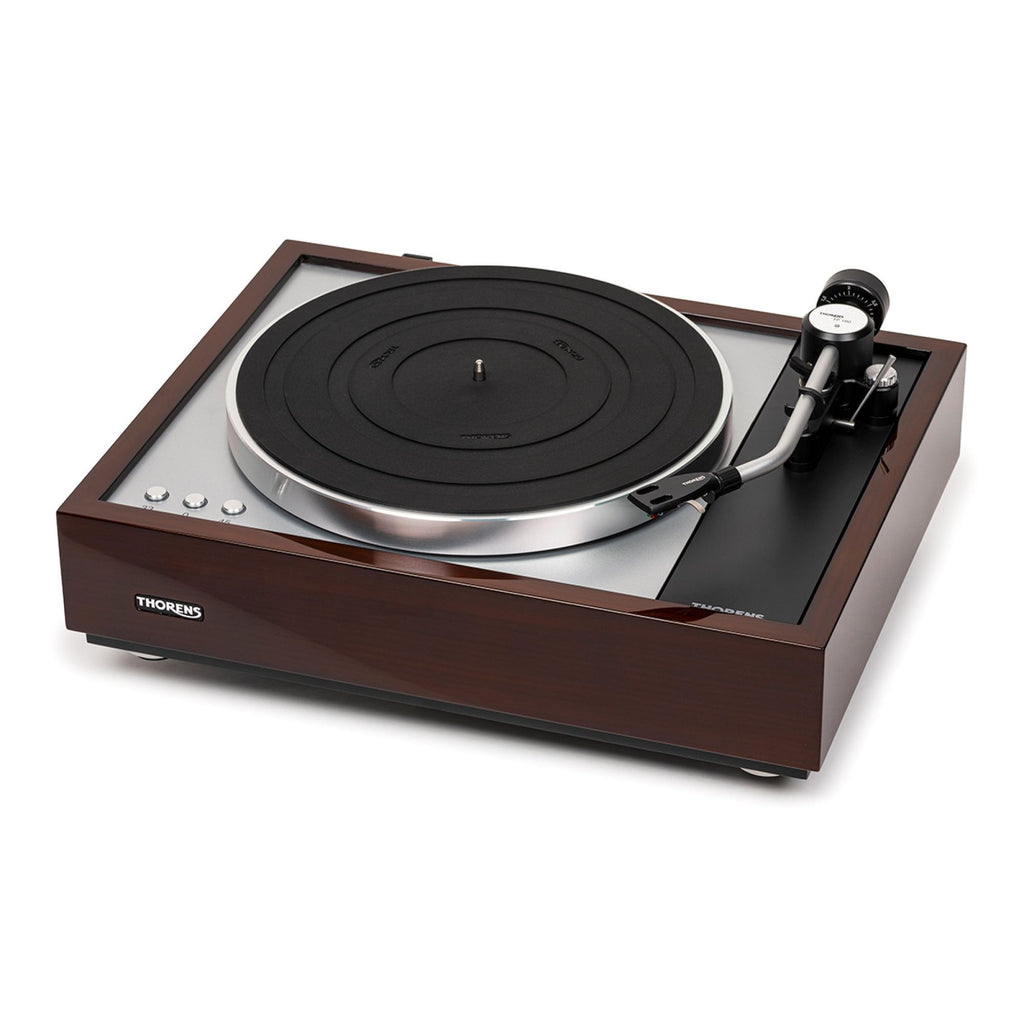Thorens TD 1600, Gloss Walnut detail