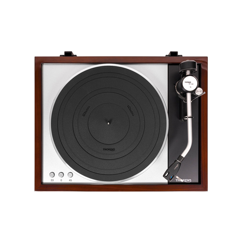Thorens TD 1600, Gloss Walnut rear connections
