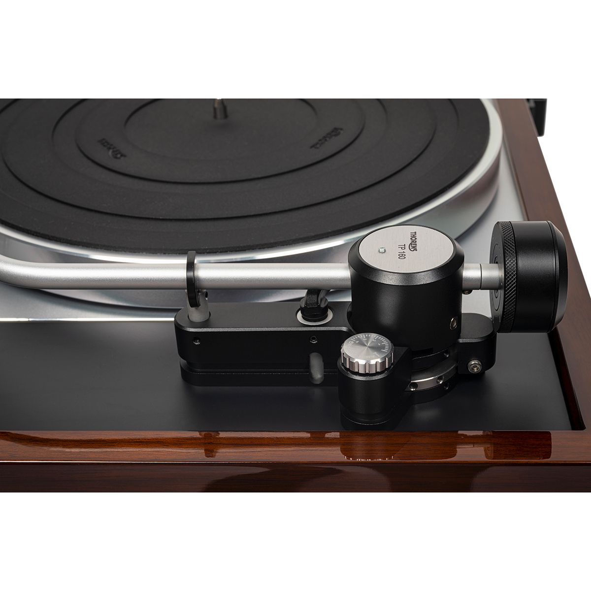 Thorens TD 1601 turntable with TP 160 tonearm, Gloss Walnut