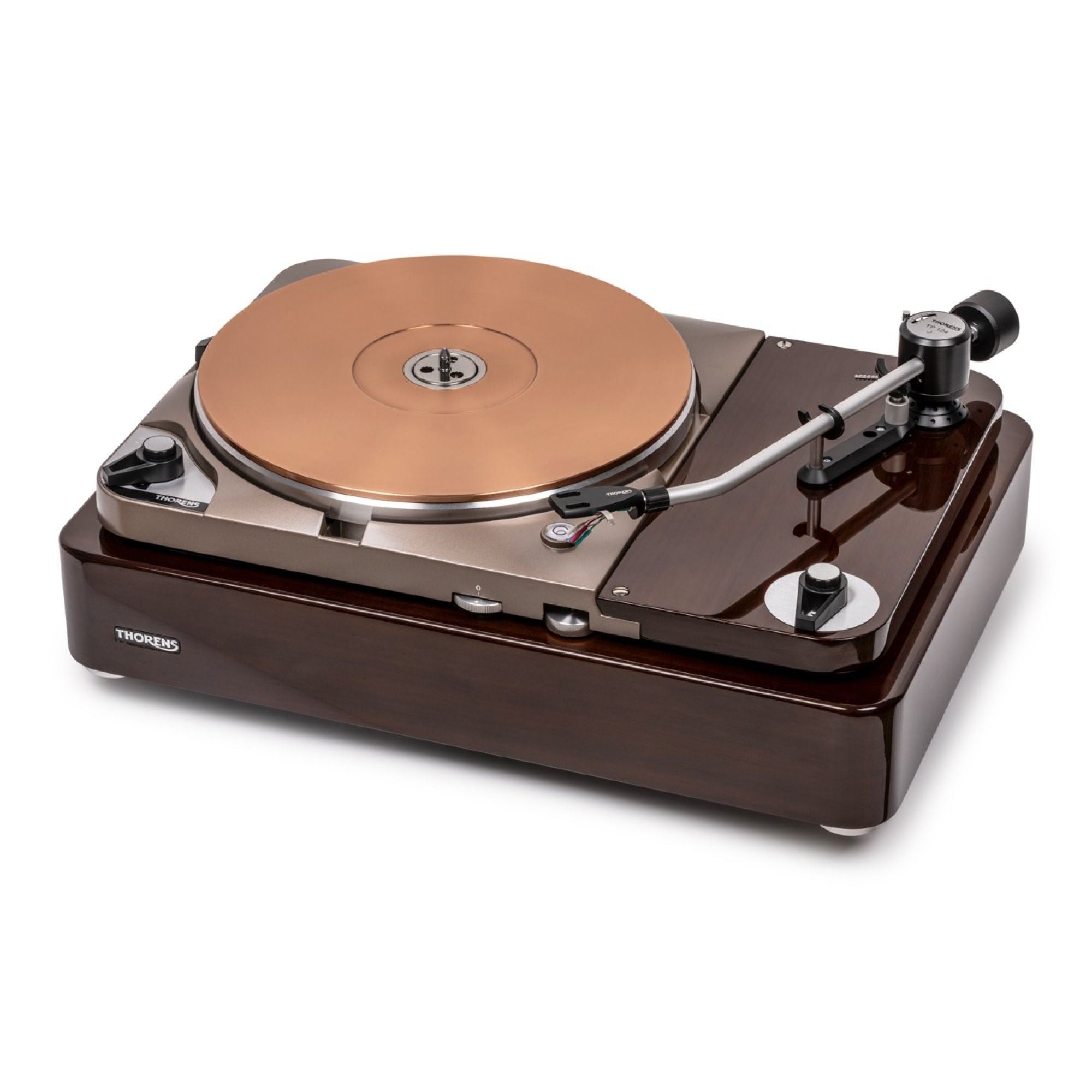 Thorens TD 124 DD Exclusive, walnut high gloss