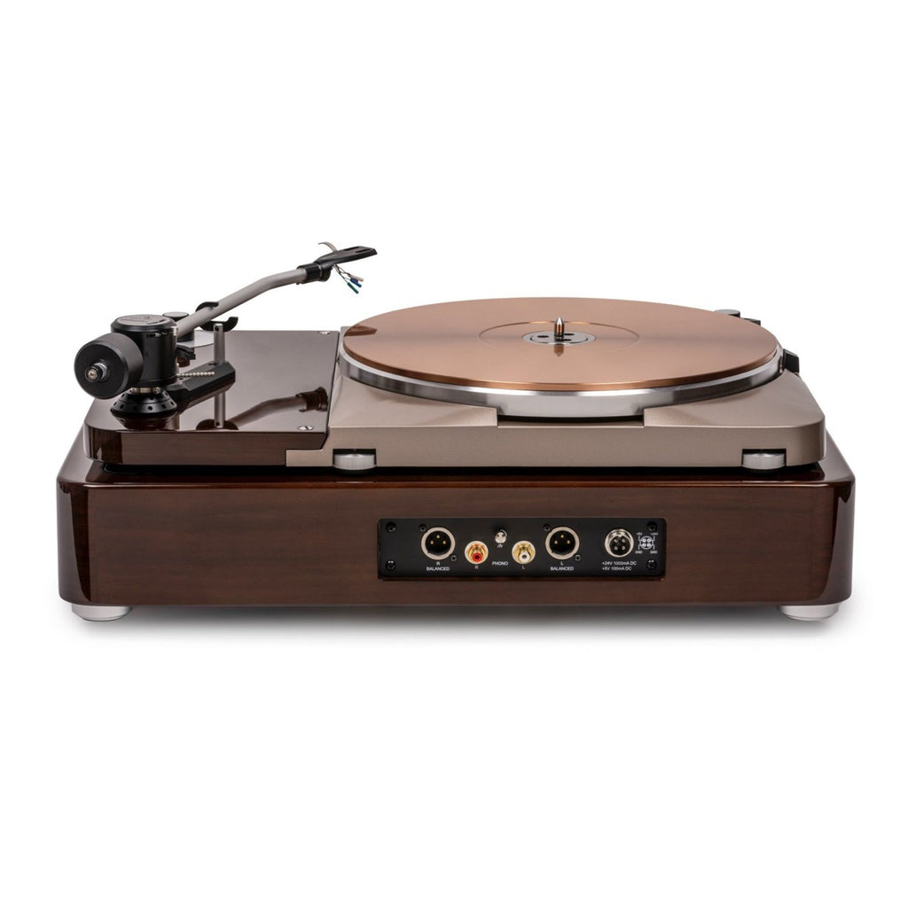 Thorens TD 124 DD Exclusive copper platter detail