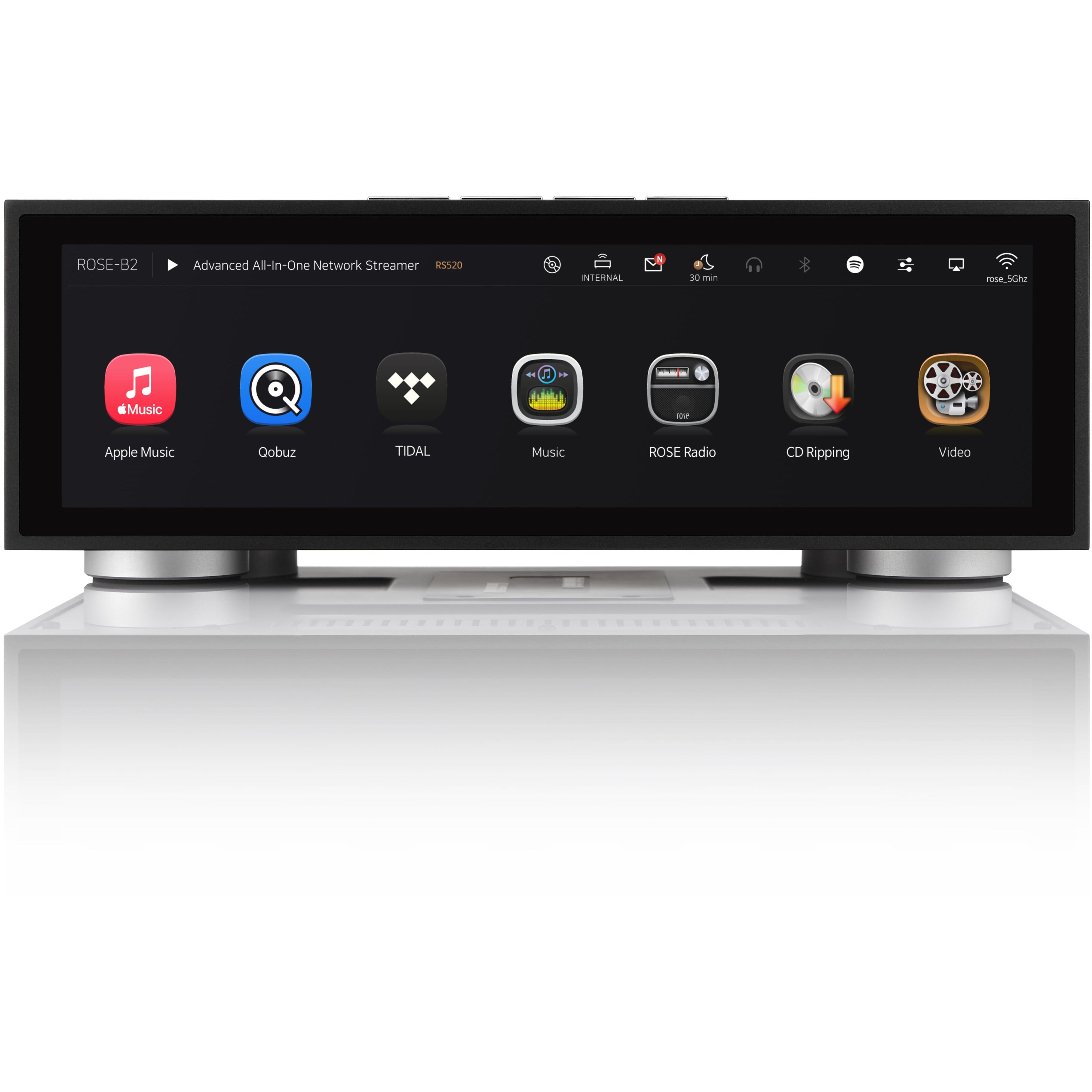 HiFi Rose - RS520 Network Streamer/Integrated Amplifier