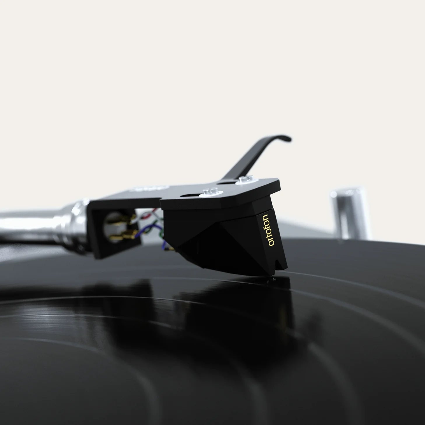 Ortofon - 2M Black MM Cartridge Mounted on SH-4 Headshell