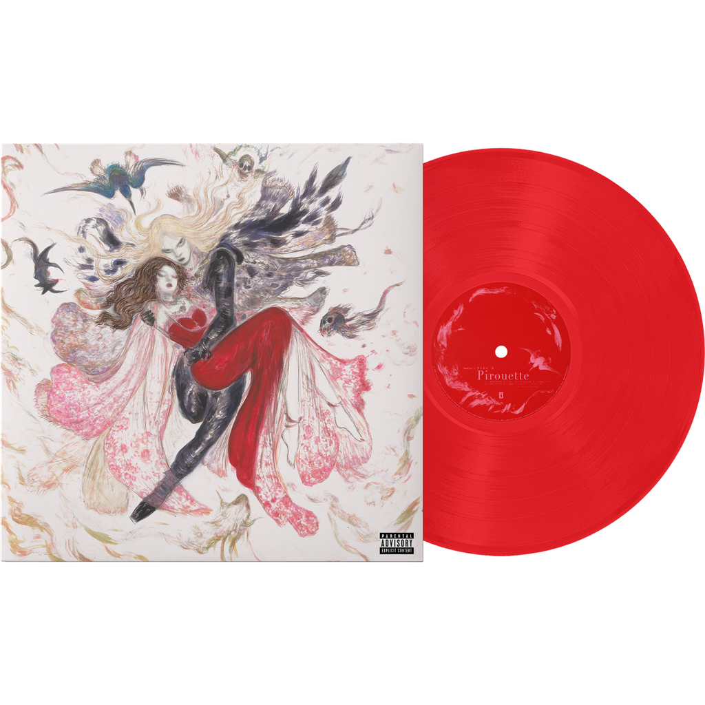 2hollis - Pirouette - red vinyl LP with jacket