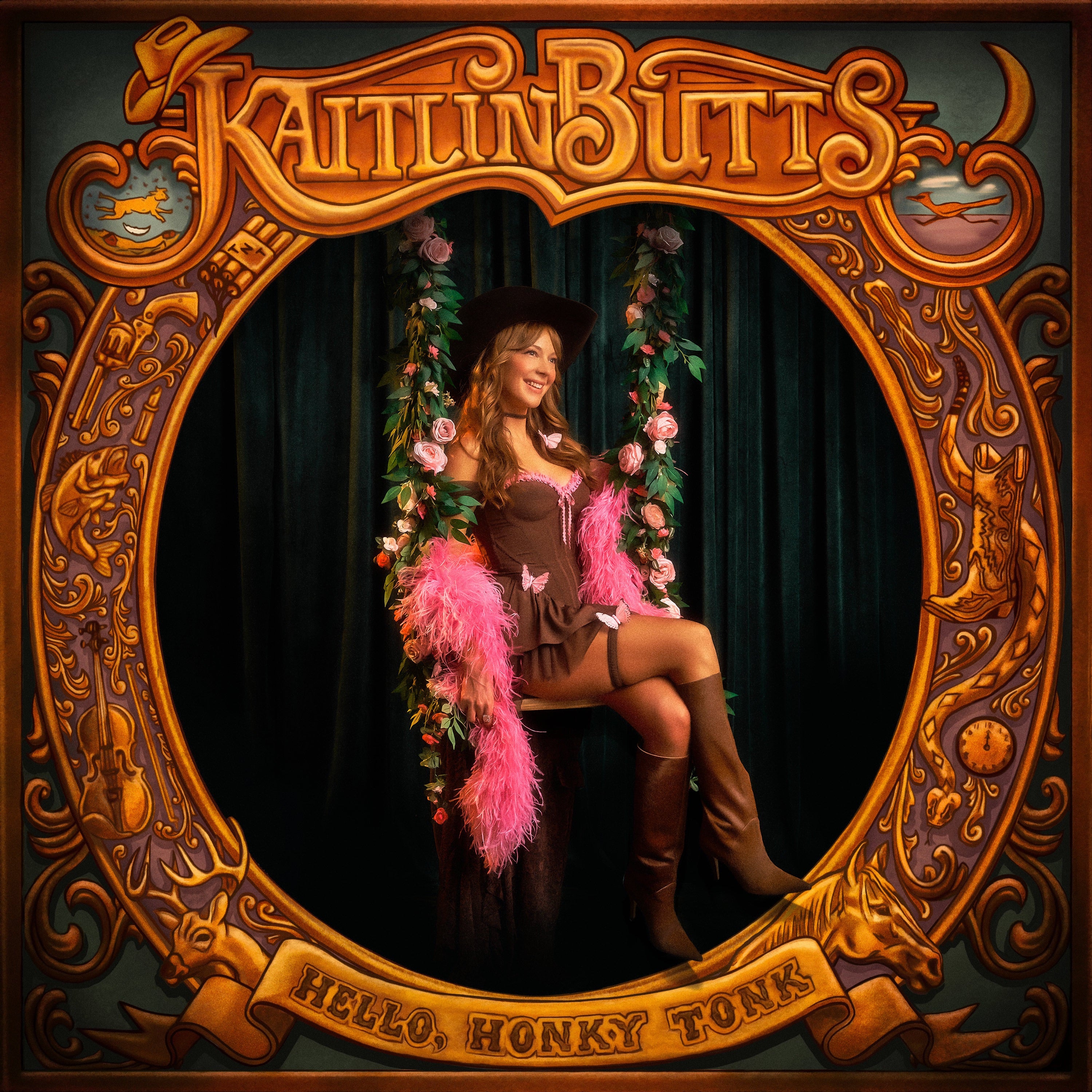 Kaitlin Butts - Hello, Honky Tonk album cover