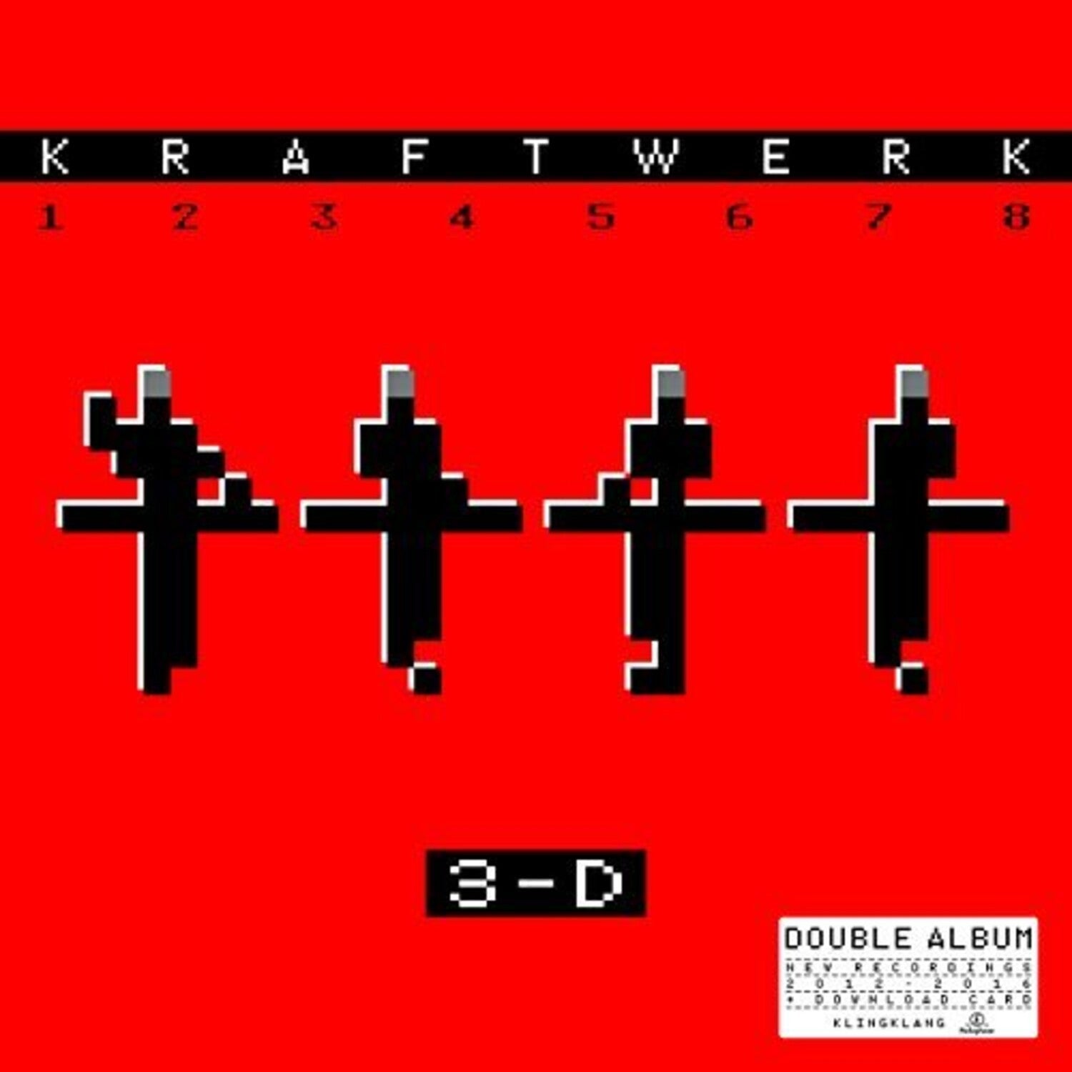 Kraftwerk - 3-D: The Catalogue album cover