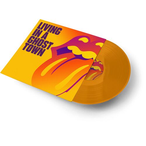The Rolling Stones – Living In A Ghost Town – 10"