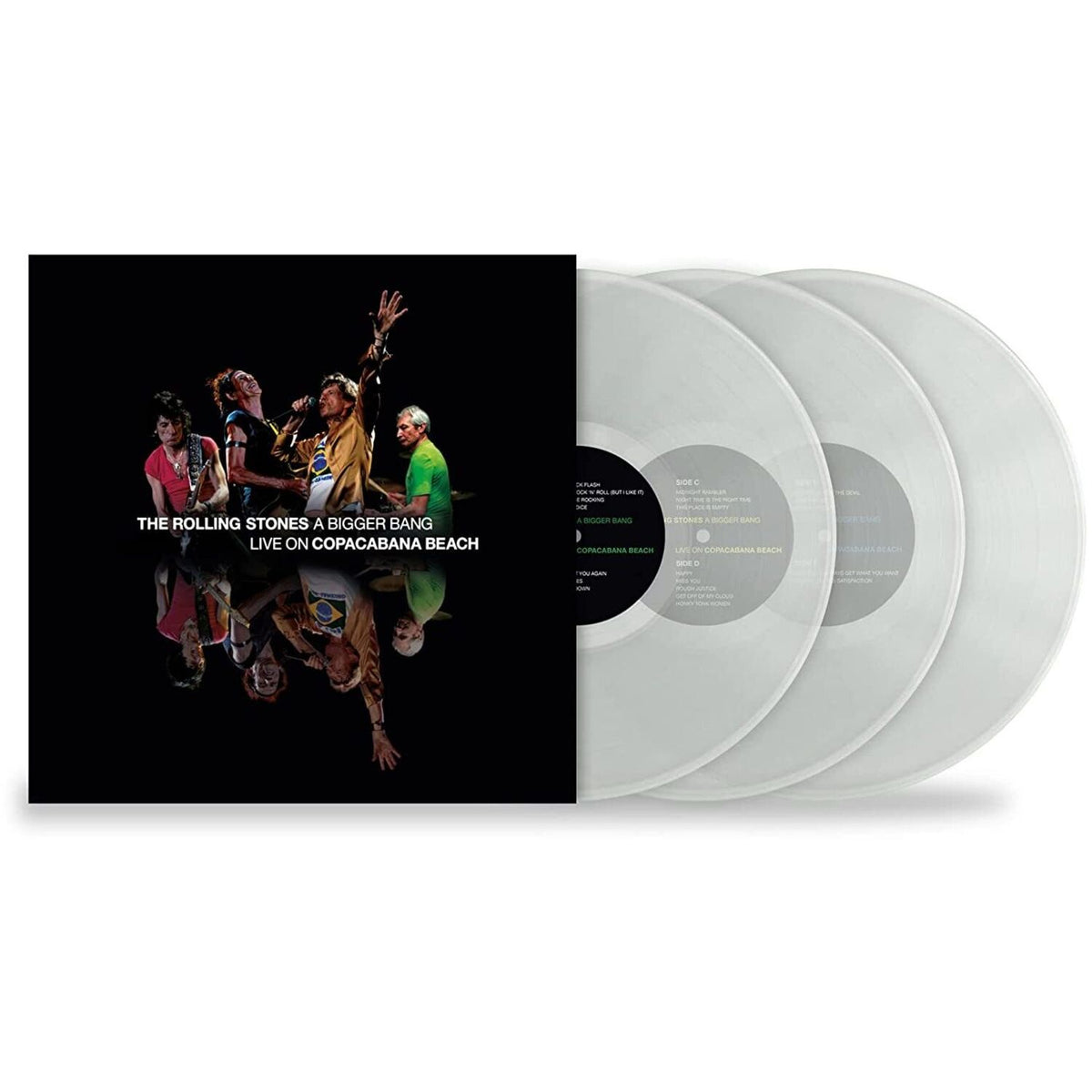 The Rolling Stones - A Bigger Bang Live on Copacabana Beach album cover