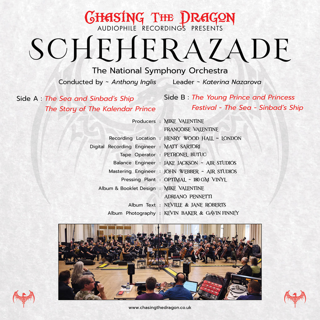 Rimsky-Korsakov, Orquesta Sinfónica Nacional - Scheherazade - LP de importación 