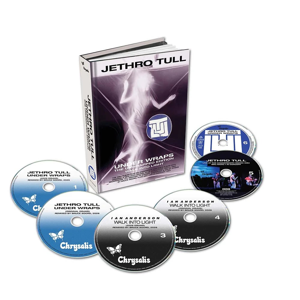 [Pre Order] Jethro Tull - Under Wraps: The Unwrapped Edition - 5CD & Blu-Ray *