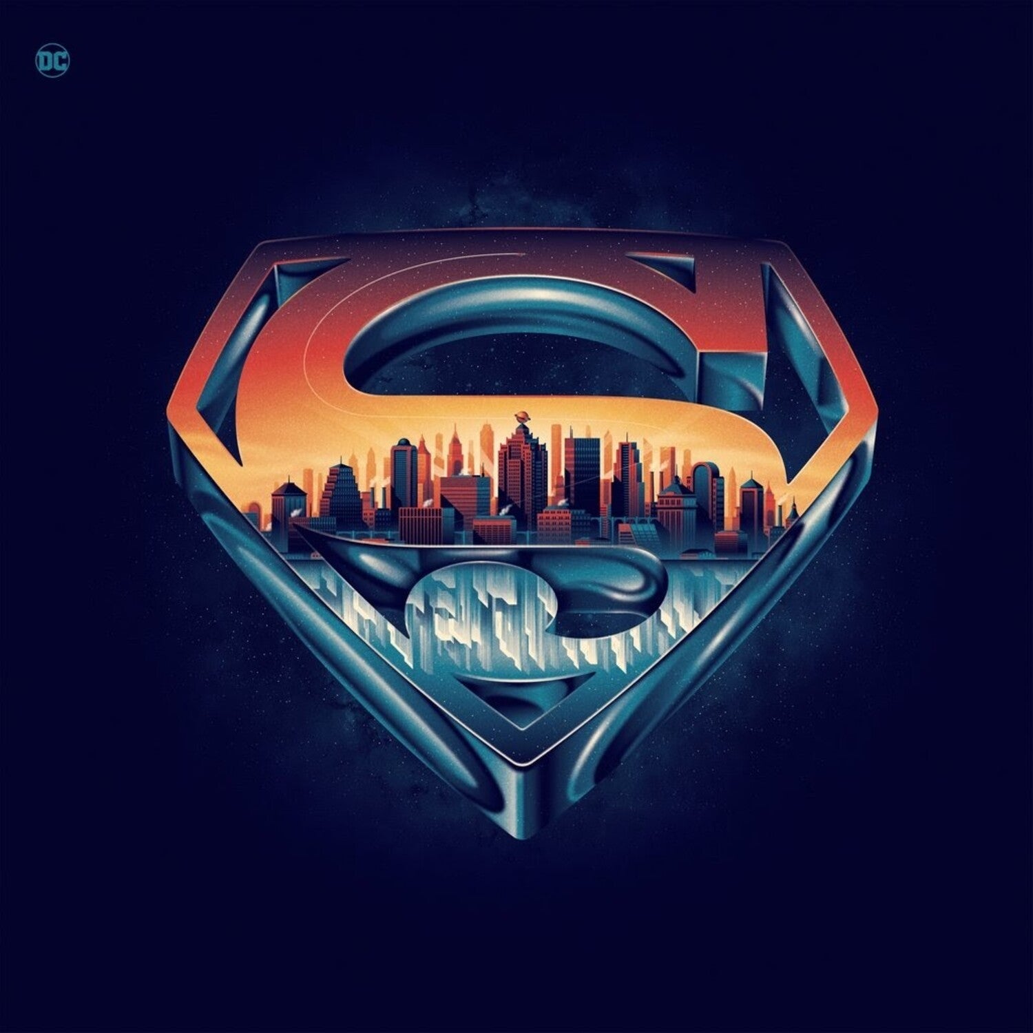 John Williams - Superman The Movie Original Soundtrack LP front cover