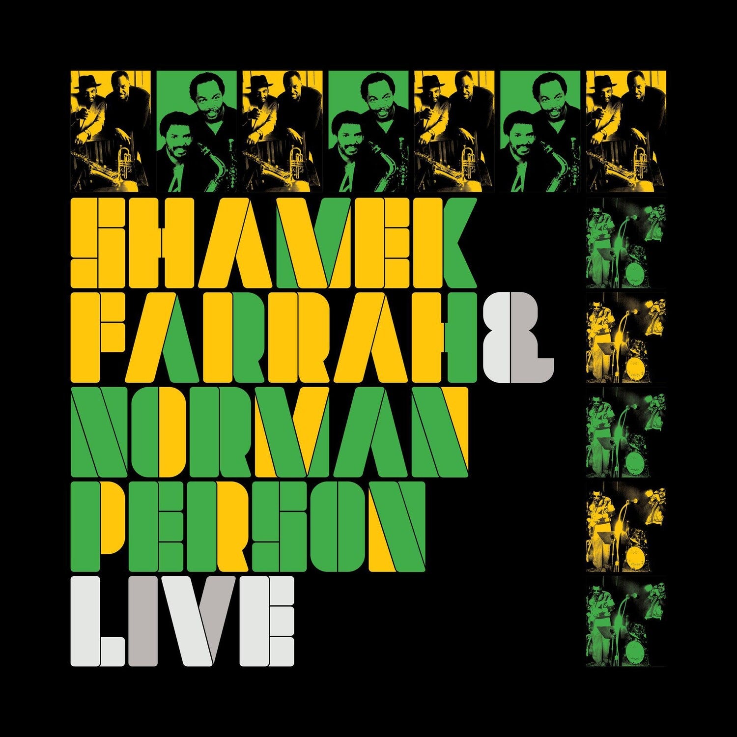 Shamek Farrah - Live album cover