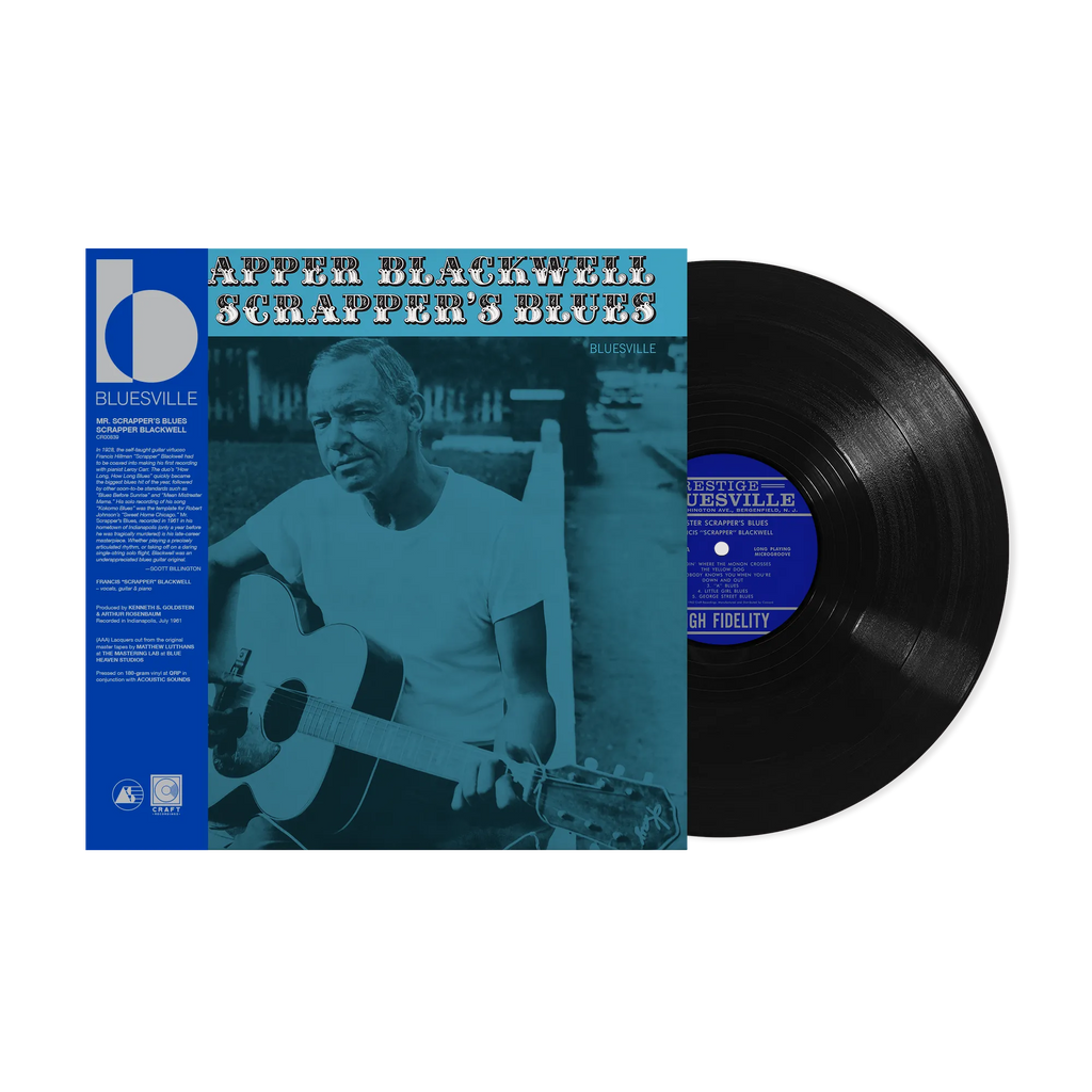 Scrapper Blackwell - Mr. Scrapper's Blues - Bluesville Acoustic Sounds Series LP
