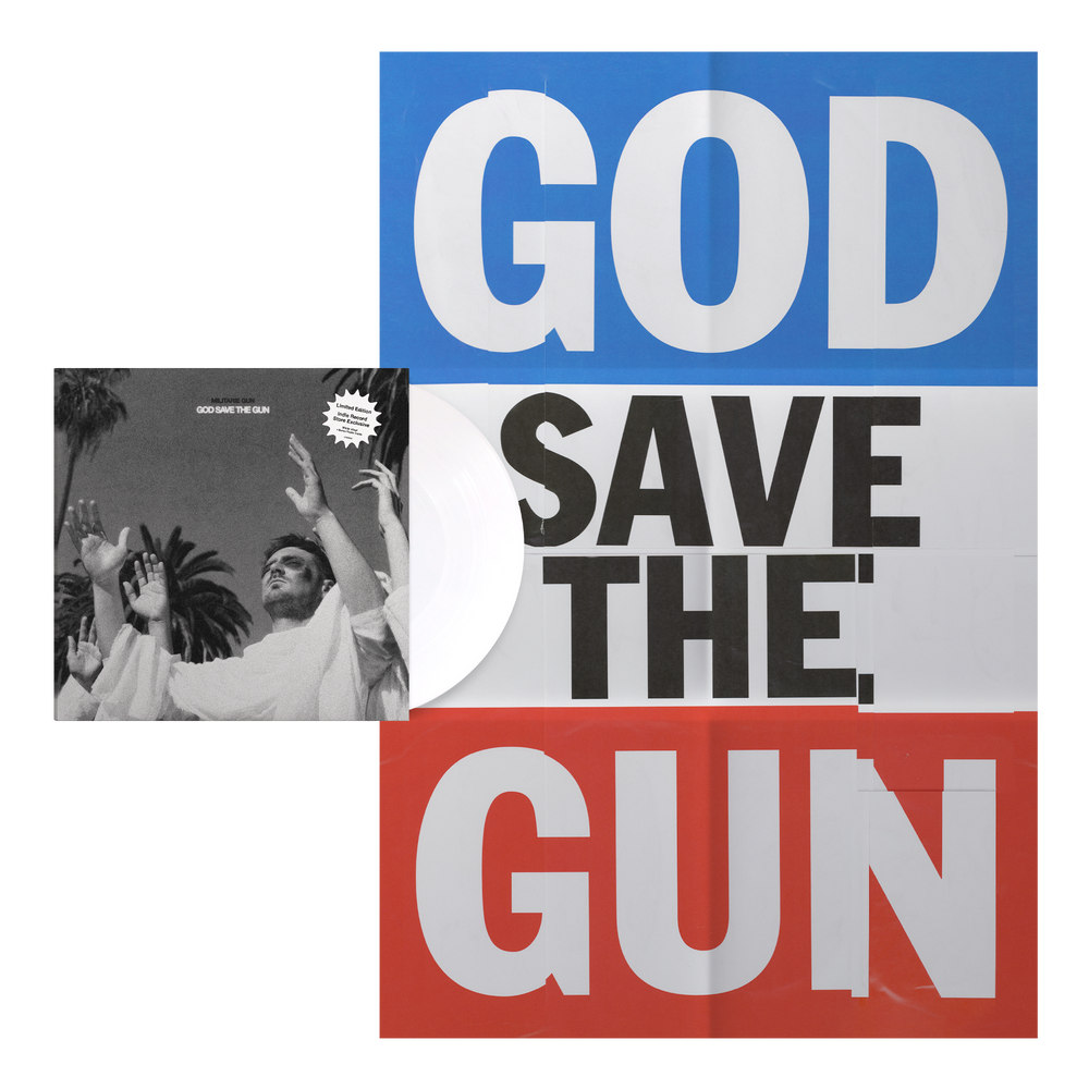 Militarie Gun - God Save The Gun - White LP