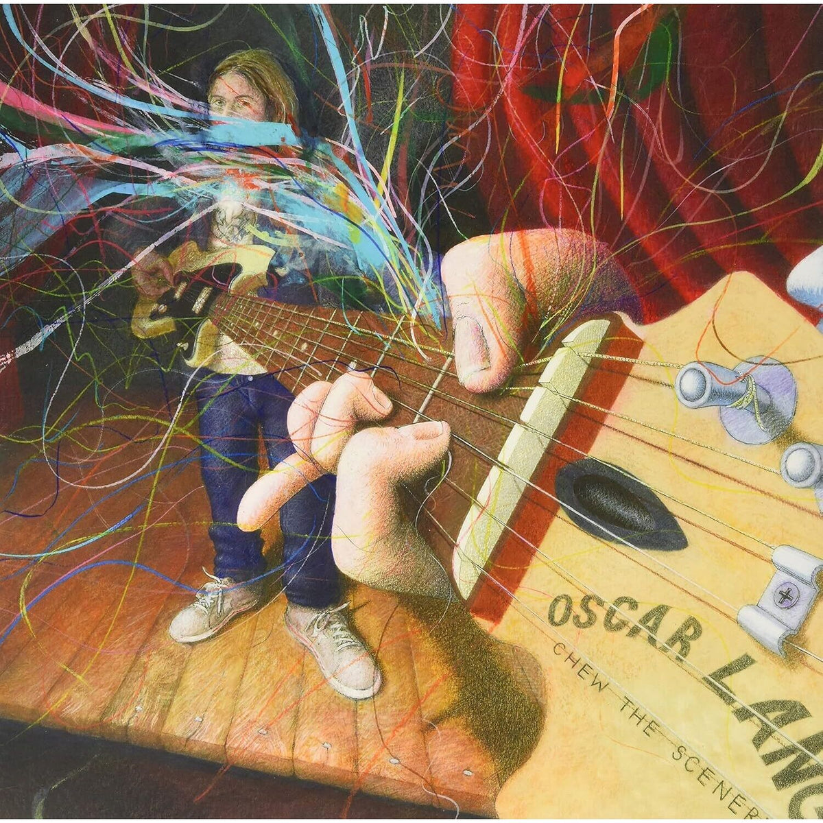 Oscar Lang - Chew The Scenery album cover