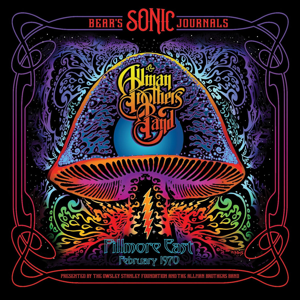 The Allman Brothers Band - Bear's Sonic Journals Fillmore East album cover