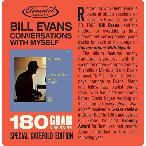 Bill Evans - Conversations With Myself - LP