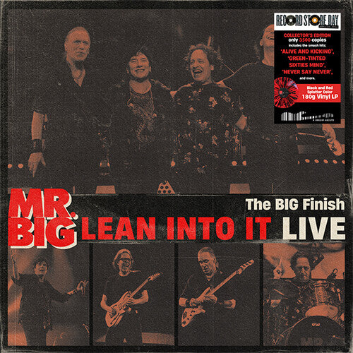 Mr Big - The Big Finish - Lean Into It Live - RSD LP