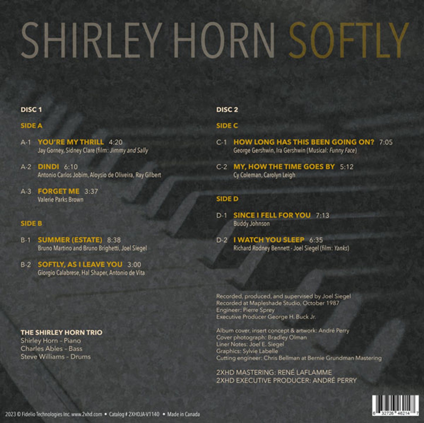 Shirley Horn - Softly - 45rpm LP