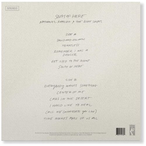 Nathaniel Rateliff & The Night Sweats - South of Here - LP