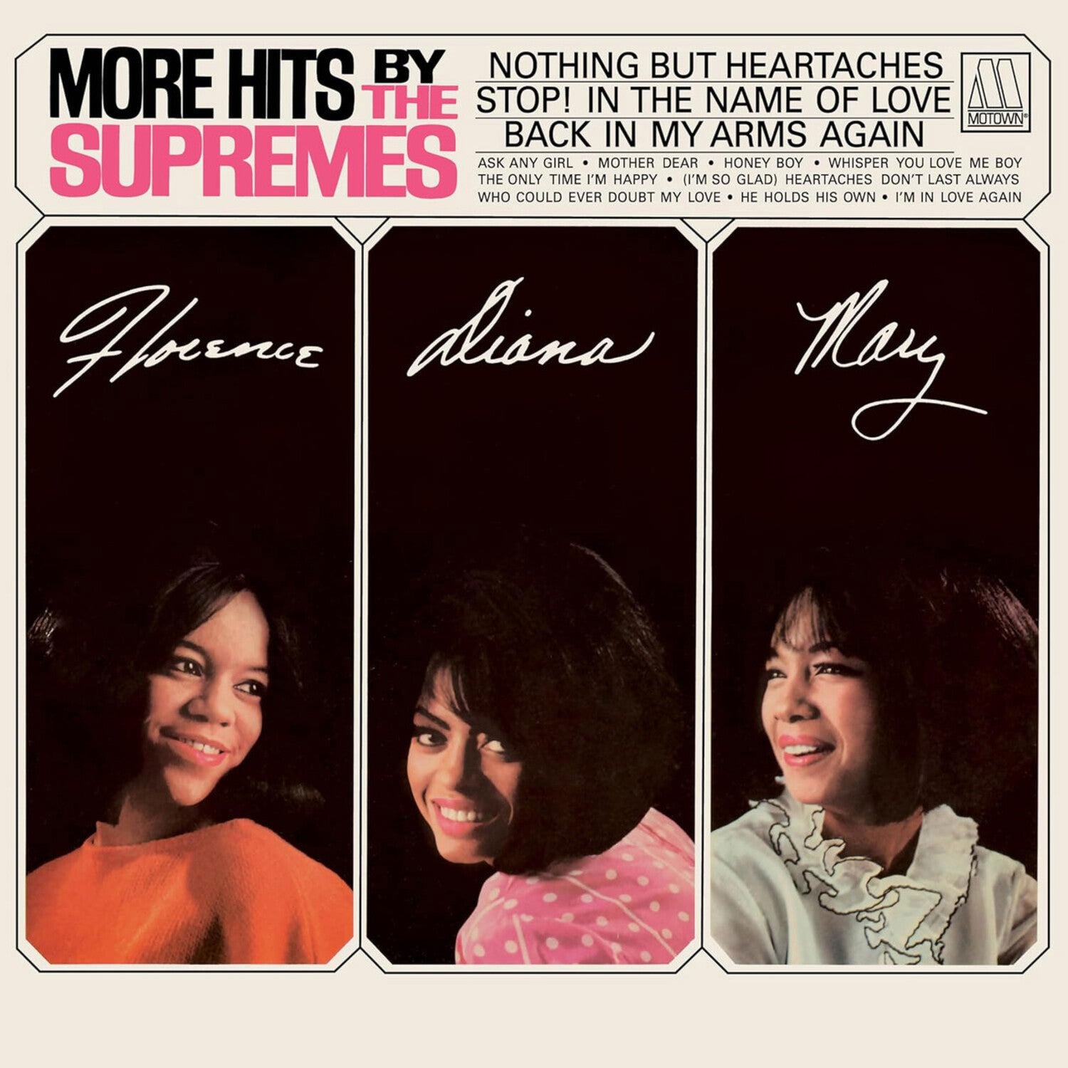 The Supremes - More Hits By The Supremes album cover