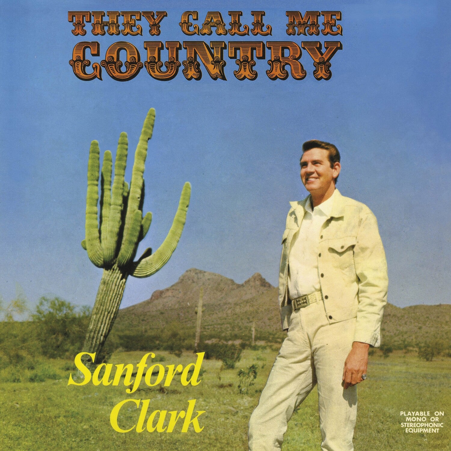 Sanford Clark - They Call Me Country album cover