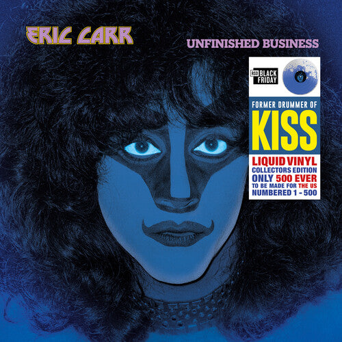 Eric Carr - Unfinished Business - Liquid Vinyl Numbered LP