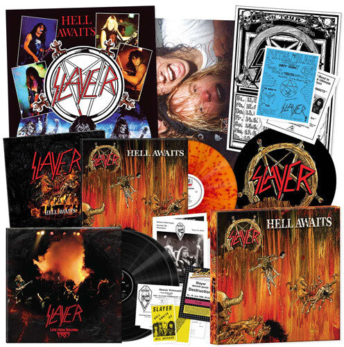 SLAYER \"HELL AWAITS\" LP スラッシュメタル Slayer - Hell Awaits (40th Anniversary) - LP Box Set – The 'In' Groove