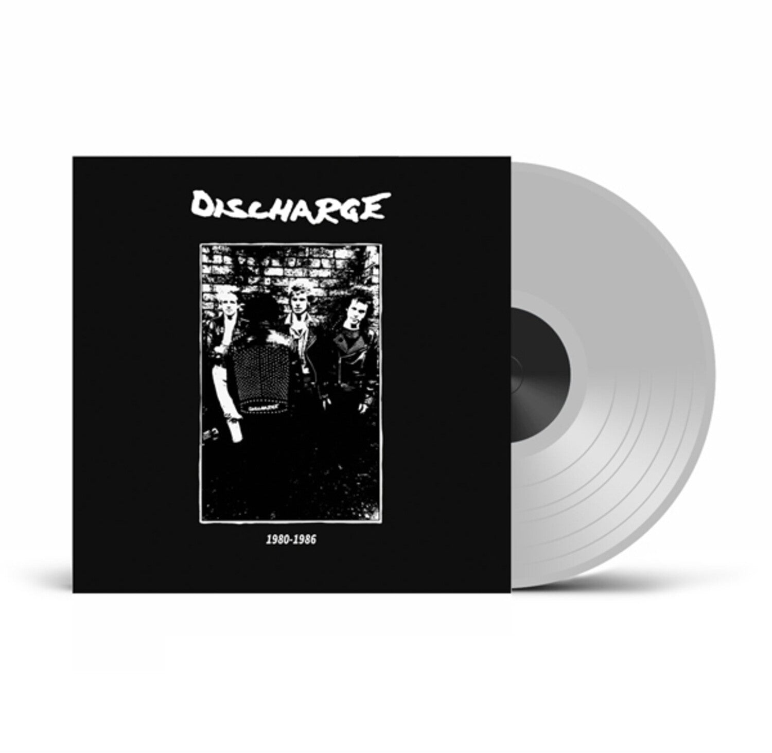 Discharge - 1980-1986 LP front cover