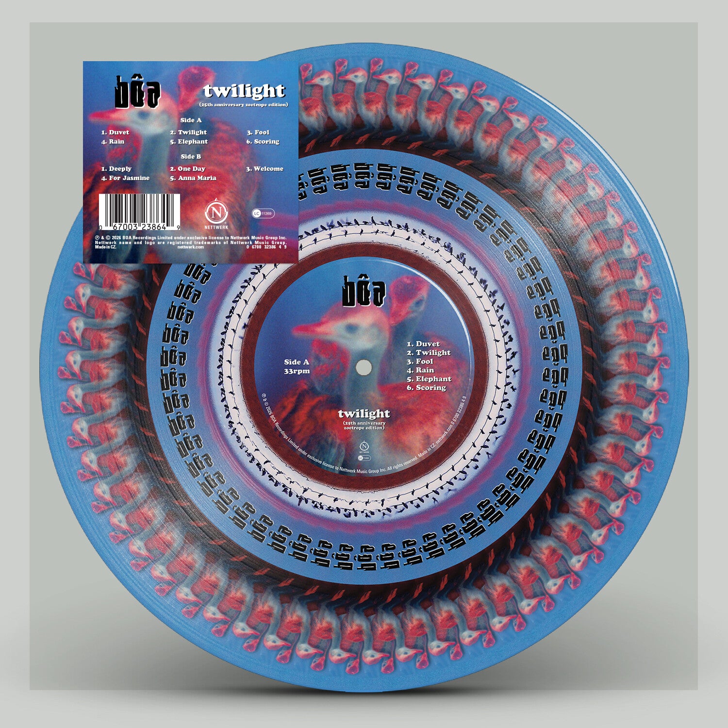 bôa - Twilight 25th Anniversary Zoetrope picture disc