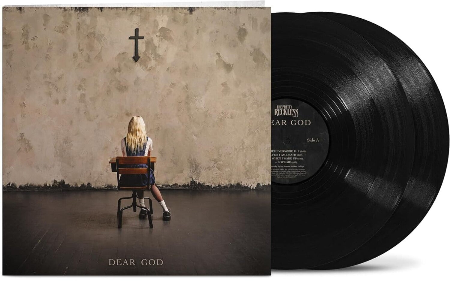 The Pretty Reckless - Dear God LP front cover