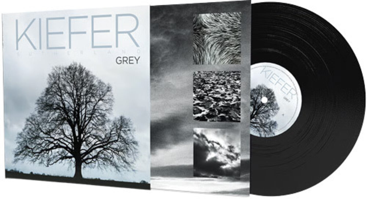 Kiefer Sutherland - Grey - LP front cover
