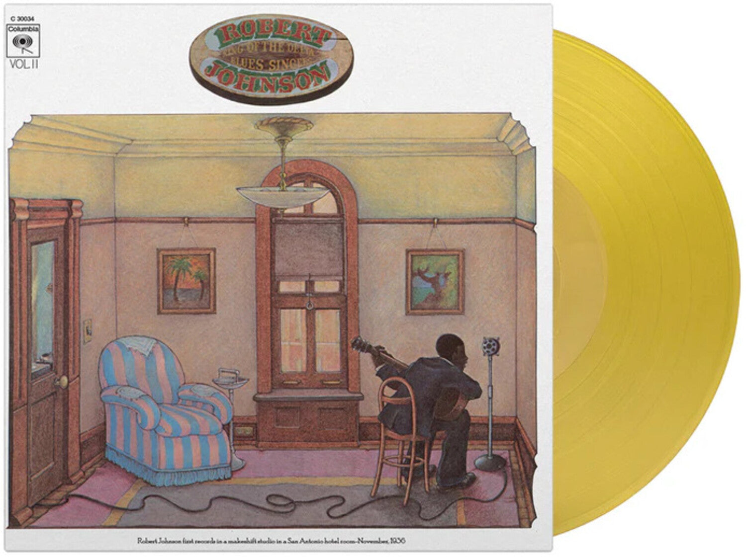 Robert Johnson - King of the Delta Blues Singers Volume 2 LP front cover