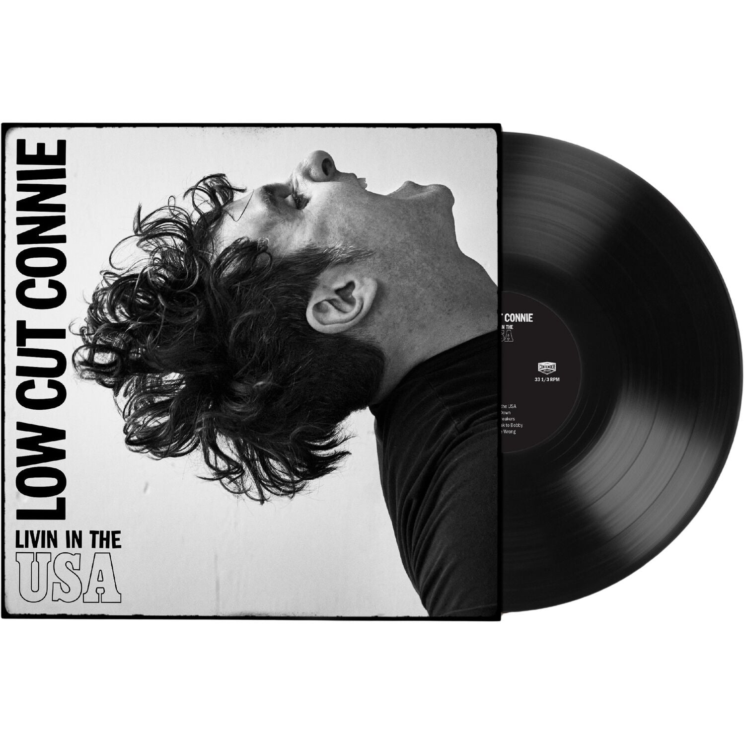 Low Cut Connie - Livin' In The USA LP cover
