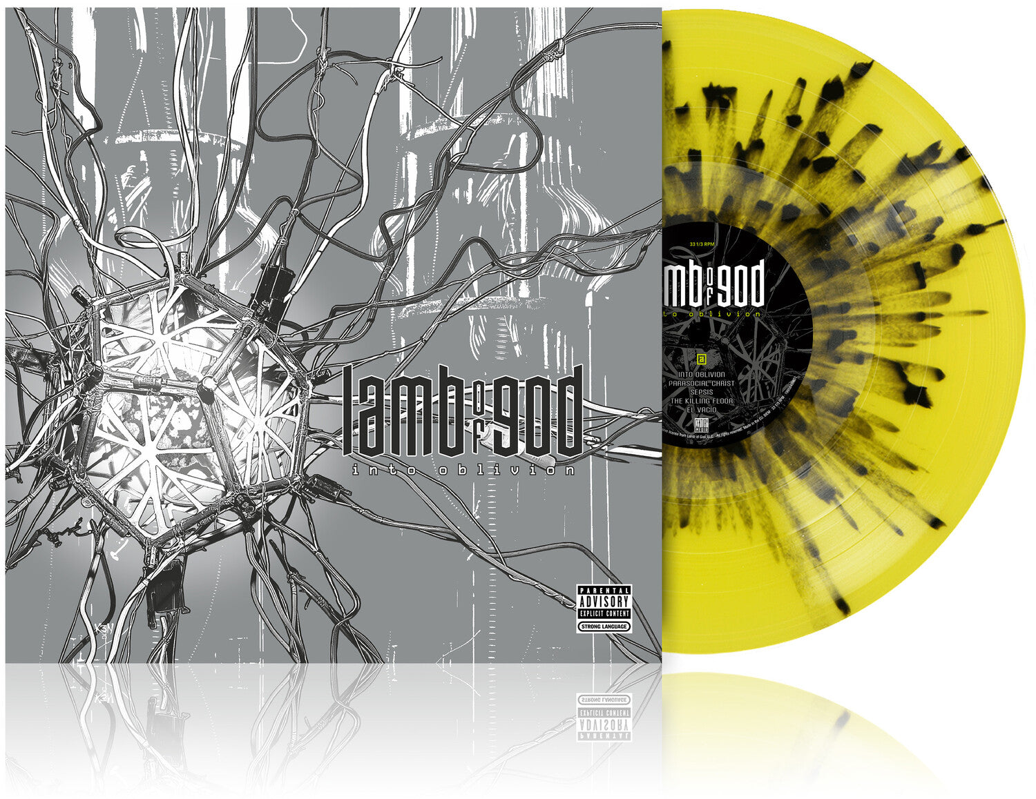 Lamb of God - Into Oblivion LP front cover
