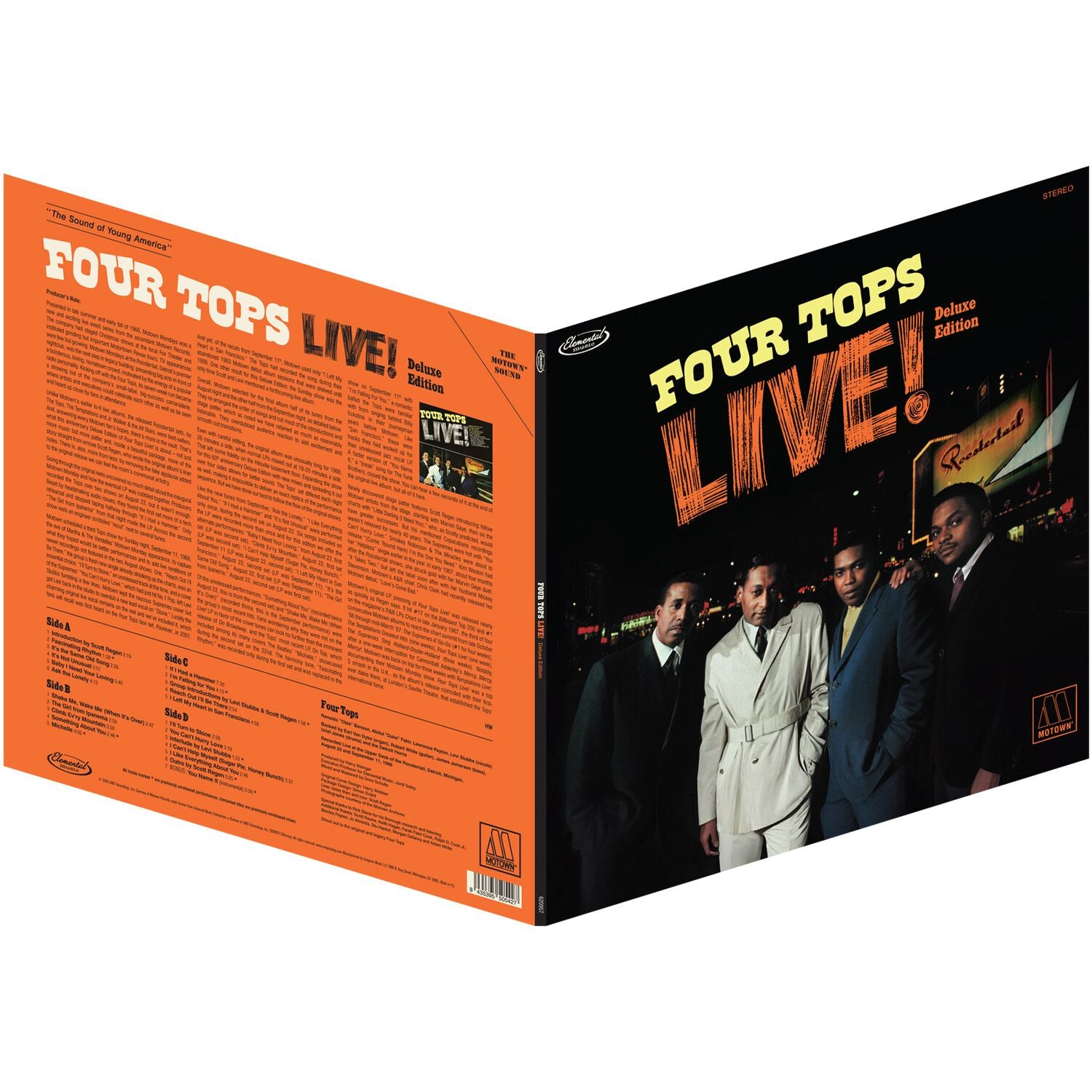 Pre Order] The Four Tops - Four Tops Live! - The Complete