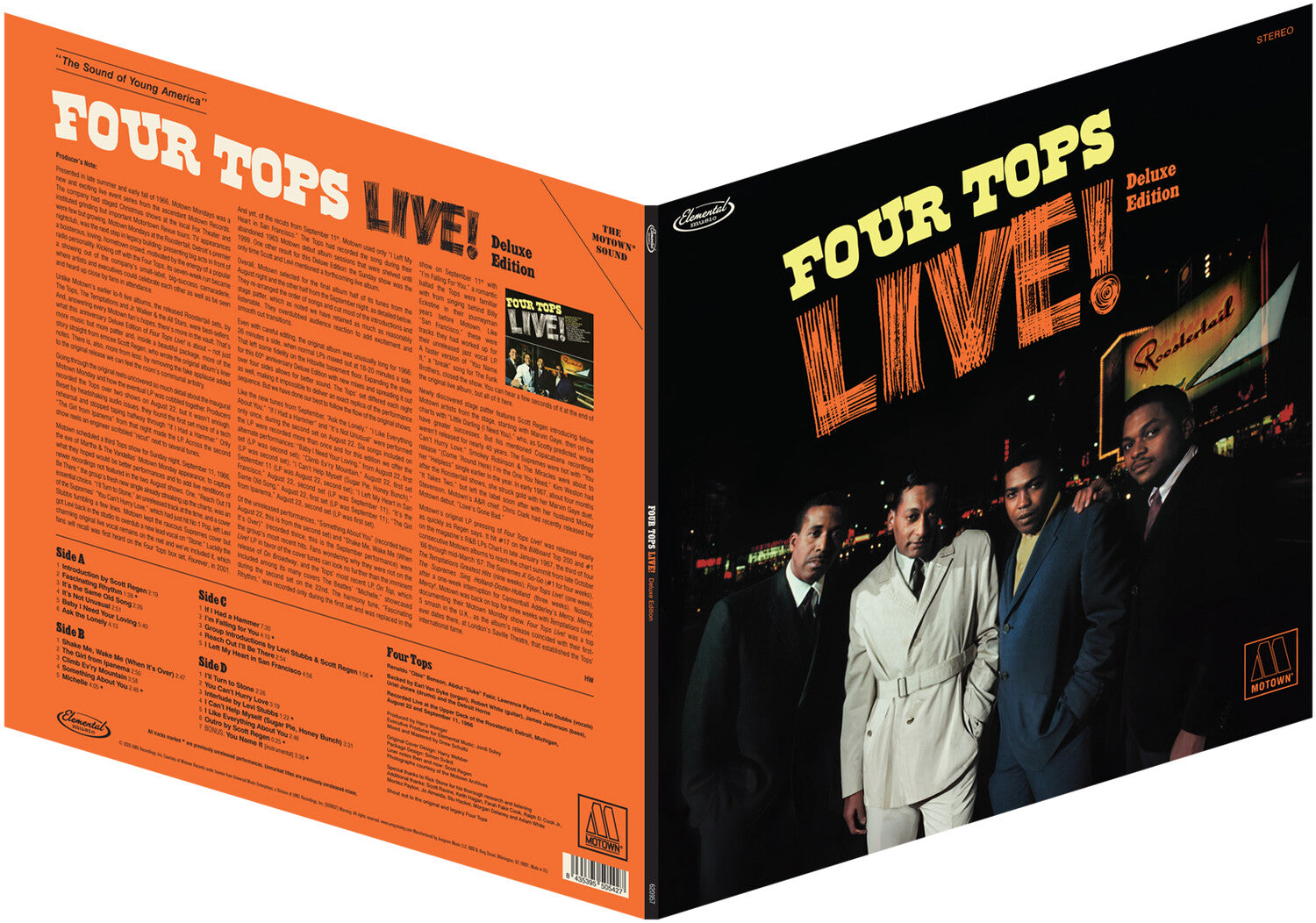 The Four Tops - Four Tops Live! The Complete Performance Deluxe 2LP