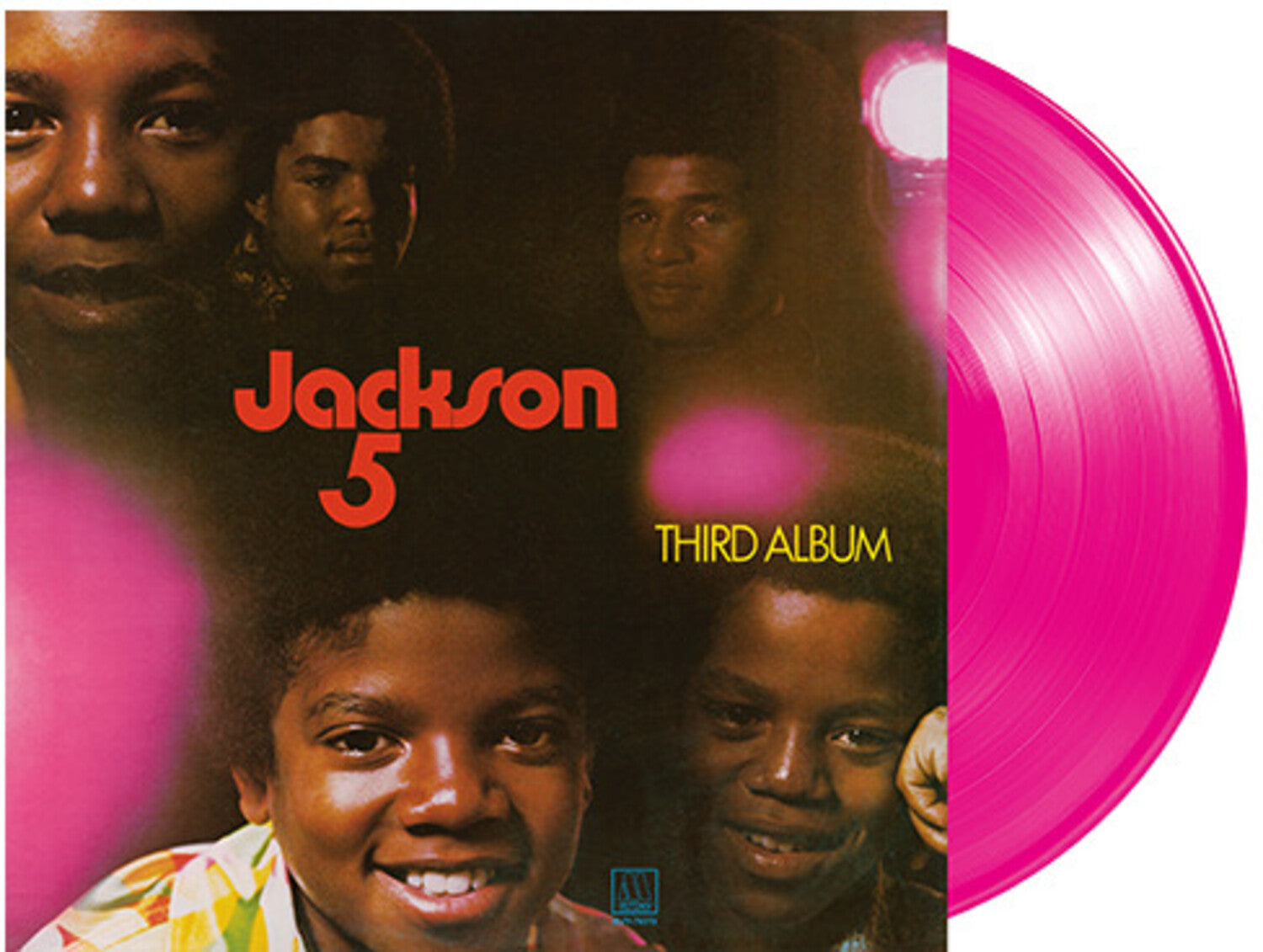 The Jackson 5 - Third Album - Clear Pink LP