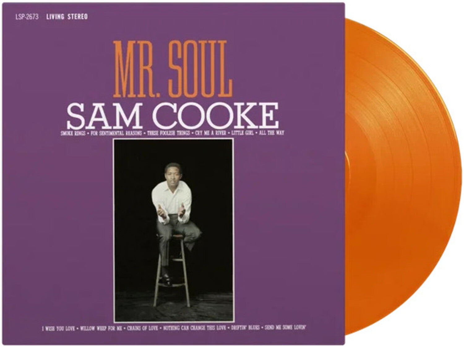 Sam Cooke - Mr. Soul - Orange Vinyl LP