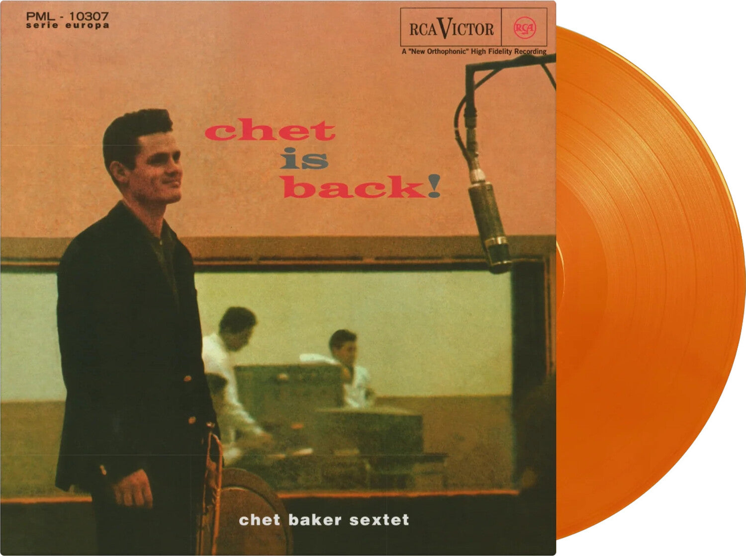 Chet Baker - Chet Is Back - Orange Vinyl LP