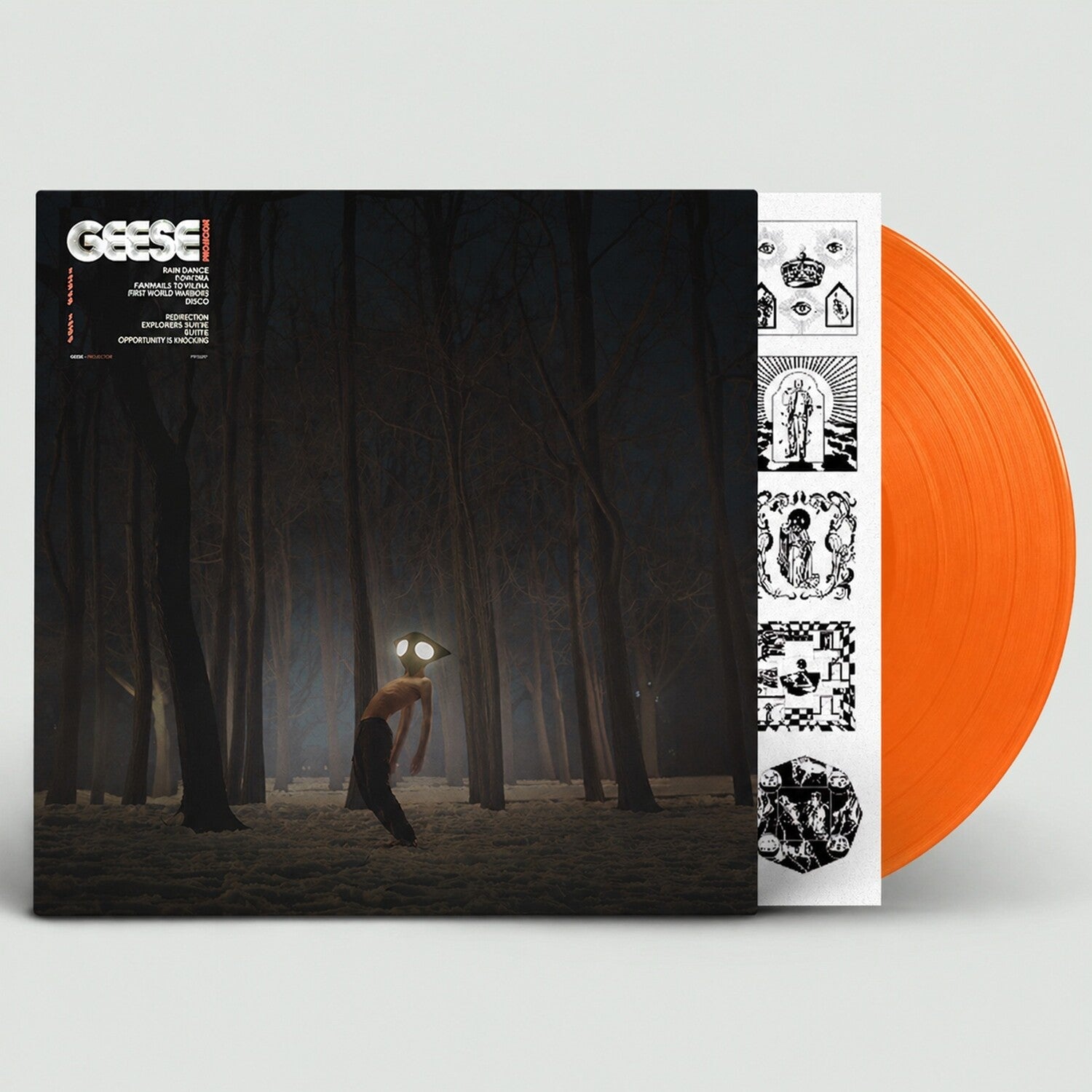 Geese - Projector - orange vinyl front cover