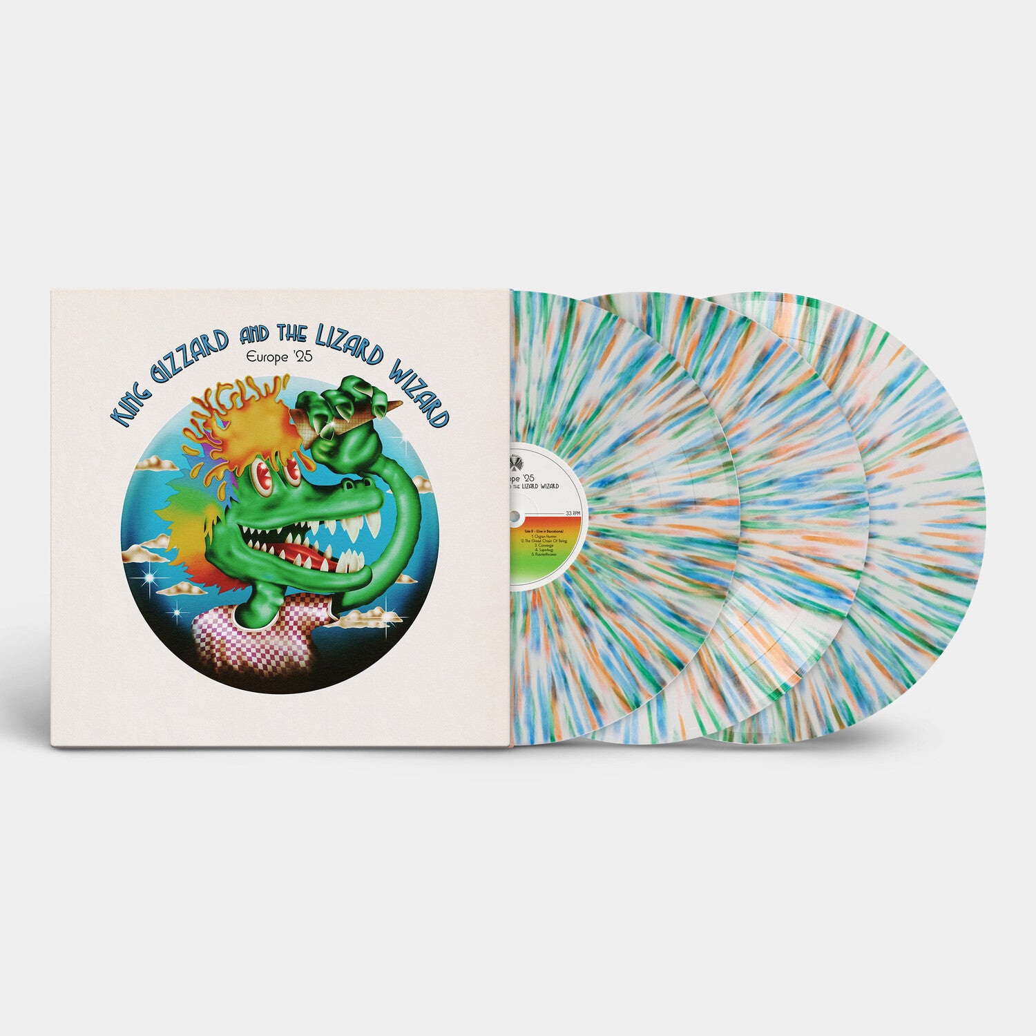 King Gizzard and the Lizard Wizard - Europe '25 Vol. II - LP front cover