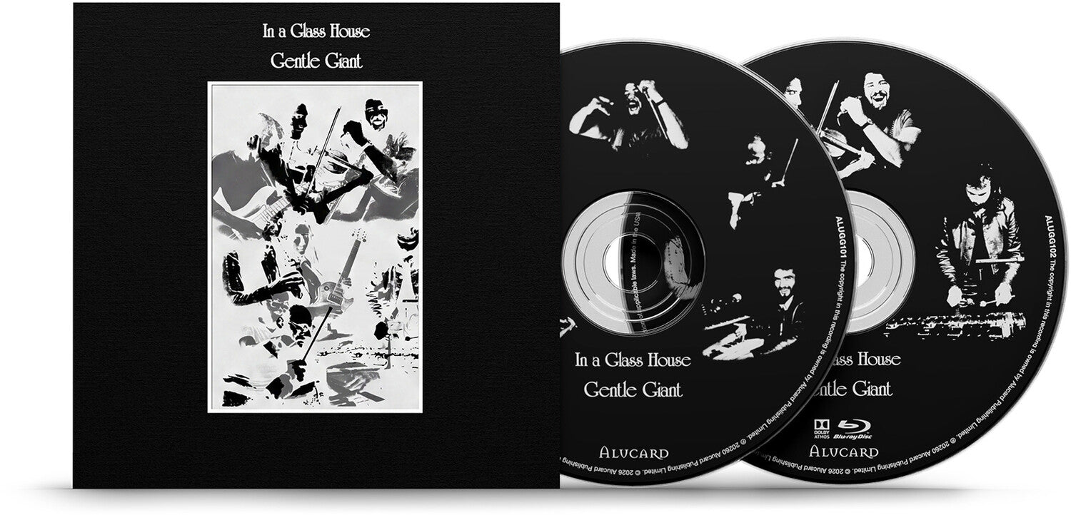 Gentle Giant - In a Glass House 2026 Remix CD + Blu-Ray