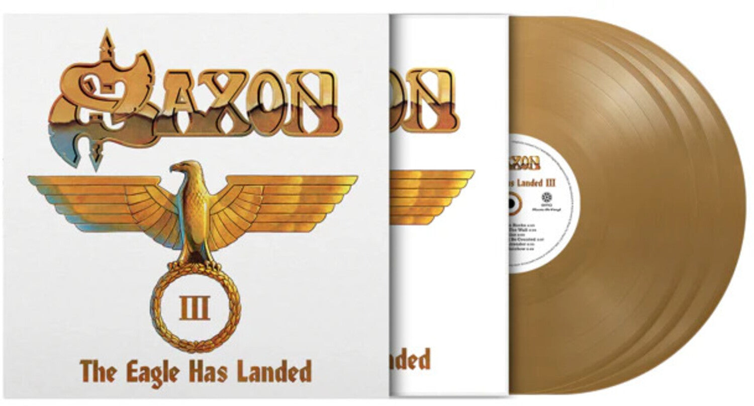 Saxon - Eagle Has Landed III - Gold Vinyl LP