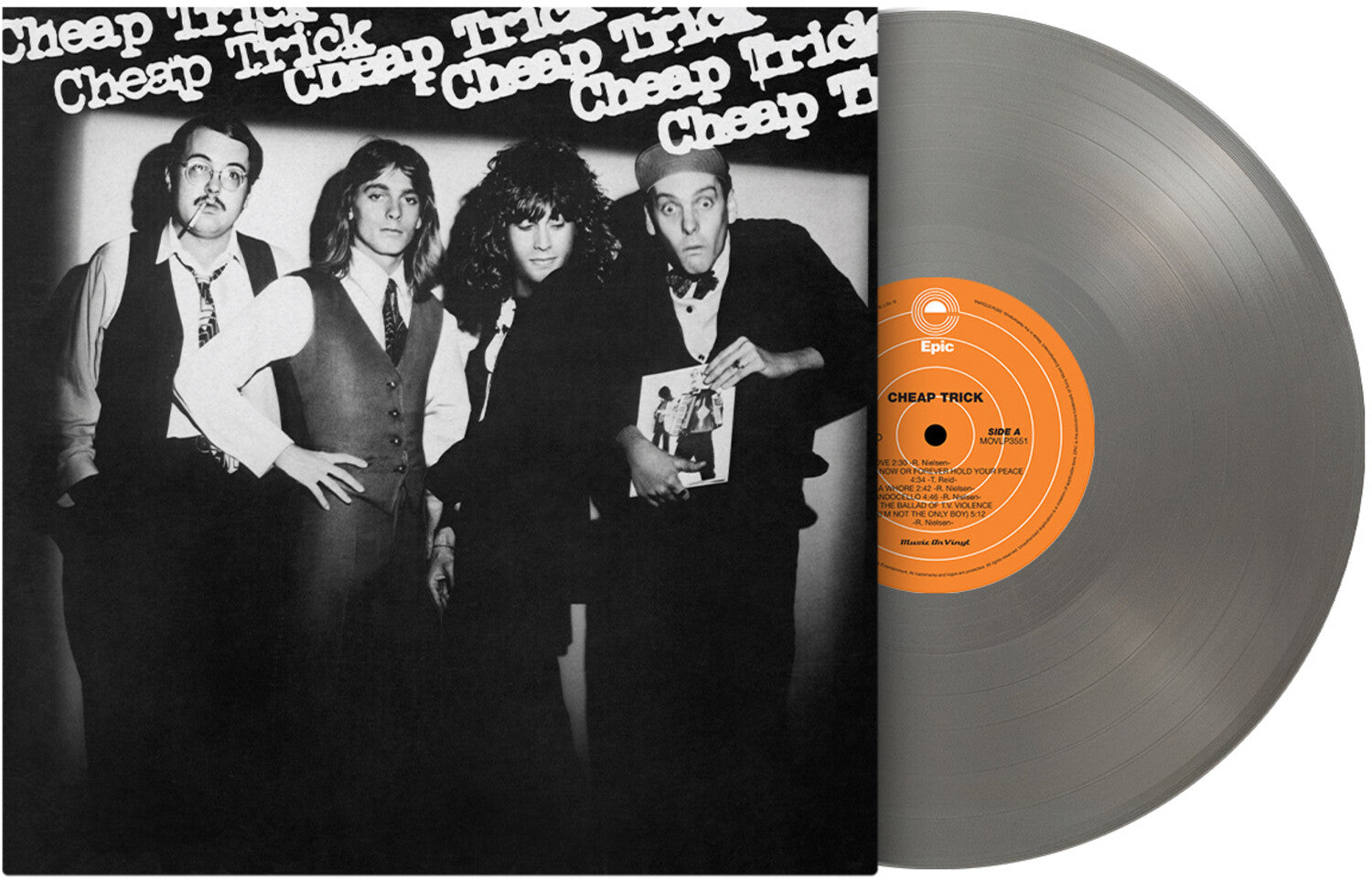 Cheap Trick - Cheap Trick - Silver Vinyl LP