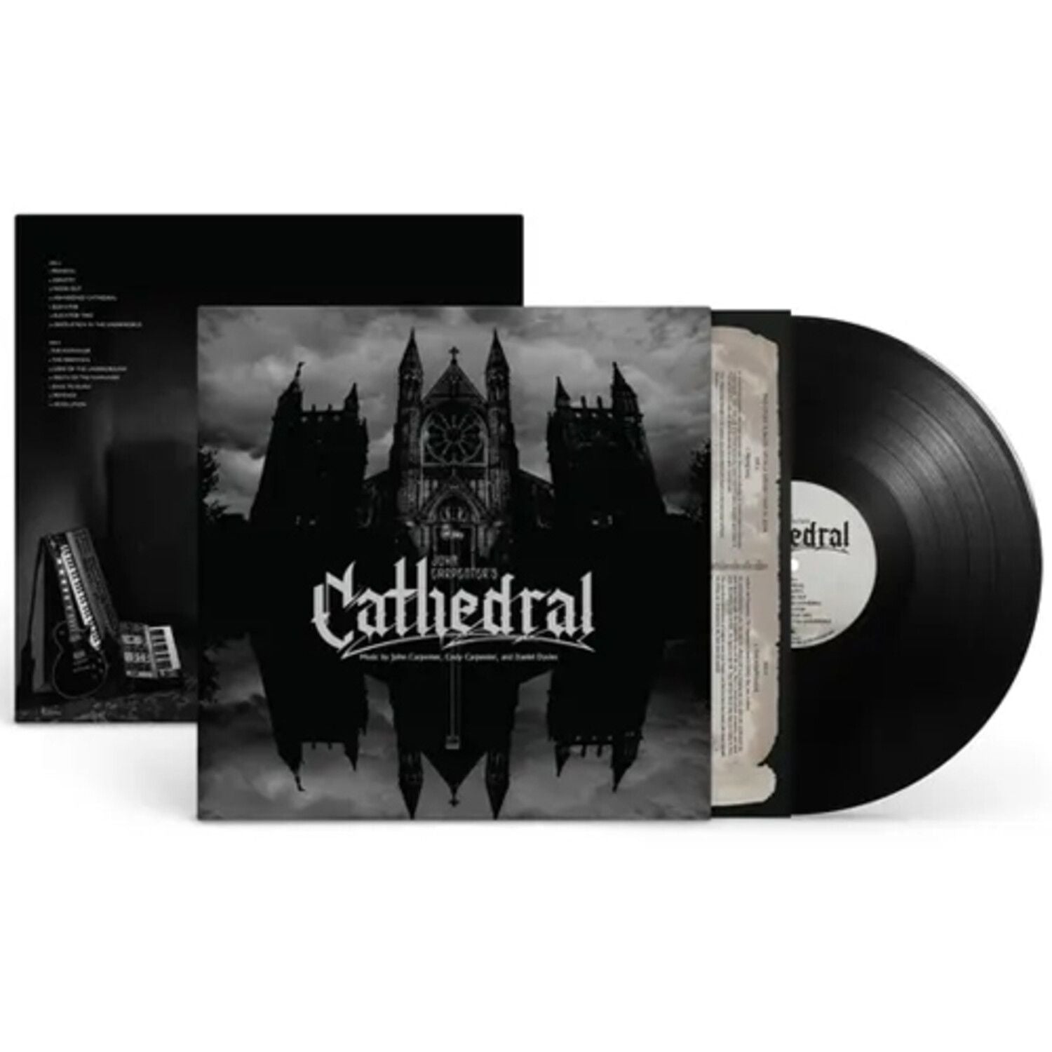 John Carpenter - Cathedral - LP front cover