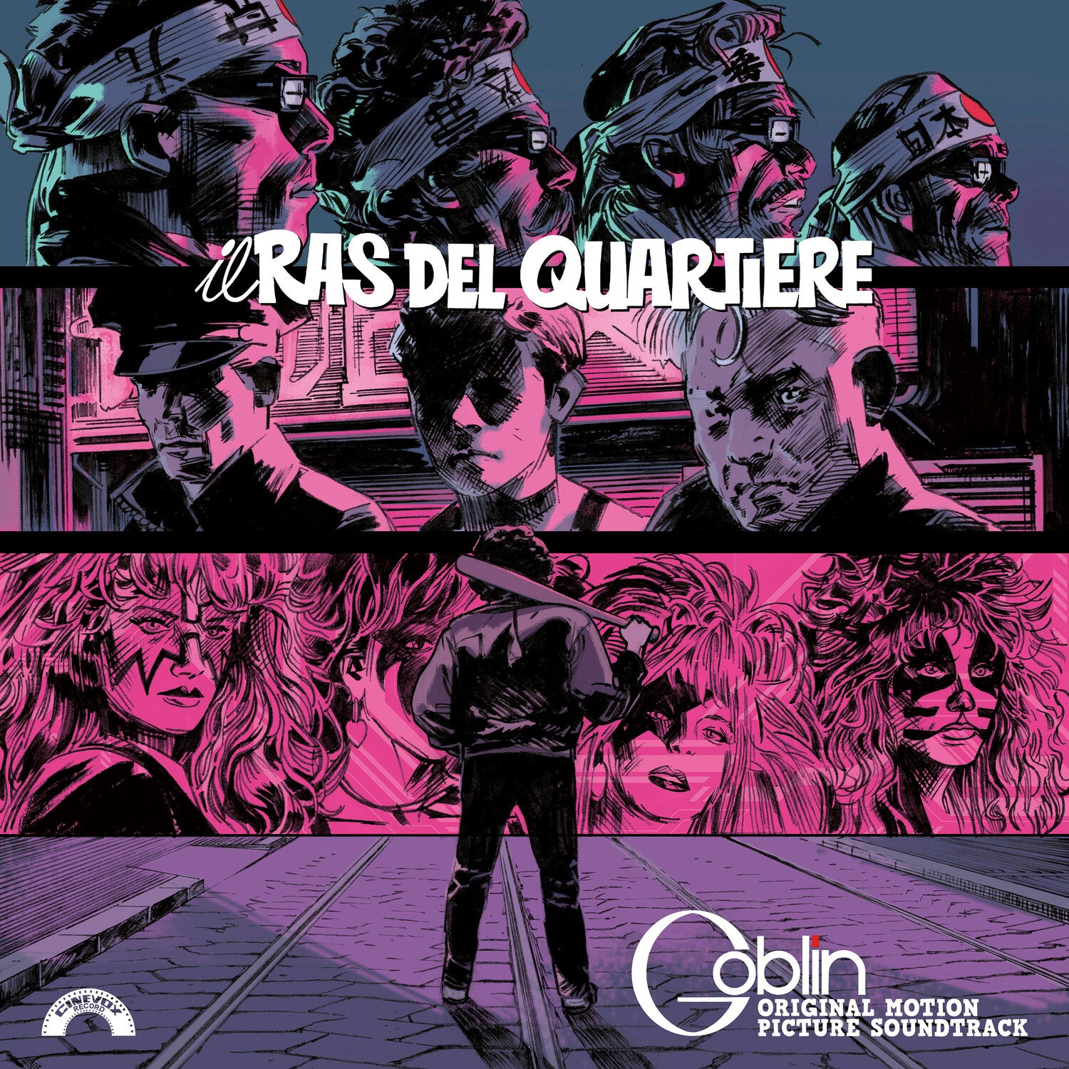 Goblin - Il Ras Del Quartiere Original Soundtrack LP front cover
