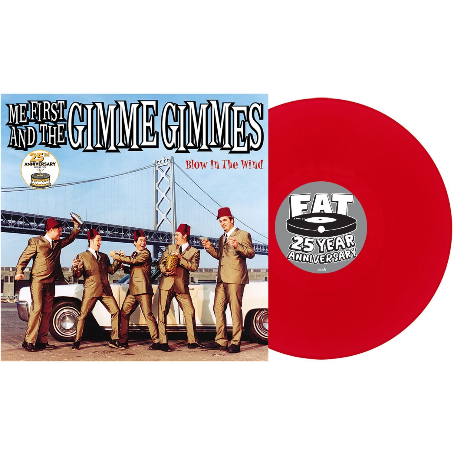Me First and the Gimme Gimmes - Blow In The Wind album cover